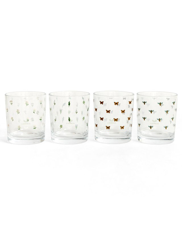 Pollinators 7.5oz Short Juice Glass Set, 6 of 6