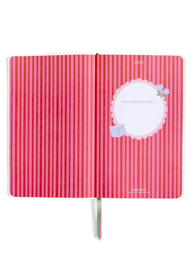 Book Lover Floral Petite Planner : 2027 Calendar Year, 4 of 14