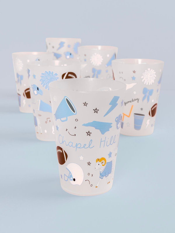 Chapel Hill Football Game Day 16oz Stadium Cups, 1 of 3