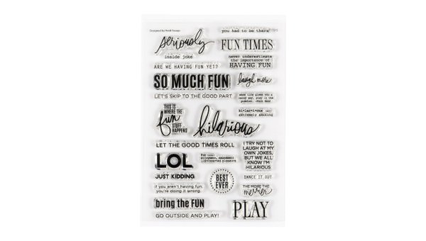 Stamp Set : 4×6 Funnest, 1 of 4