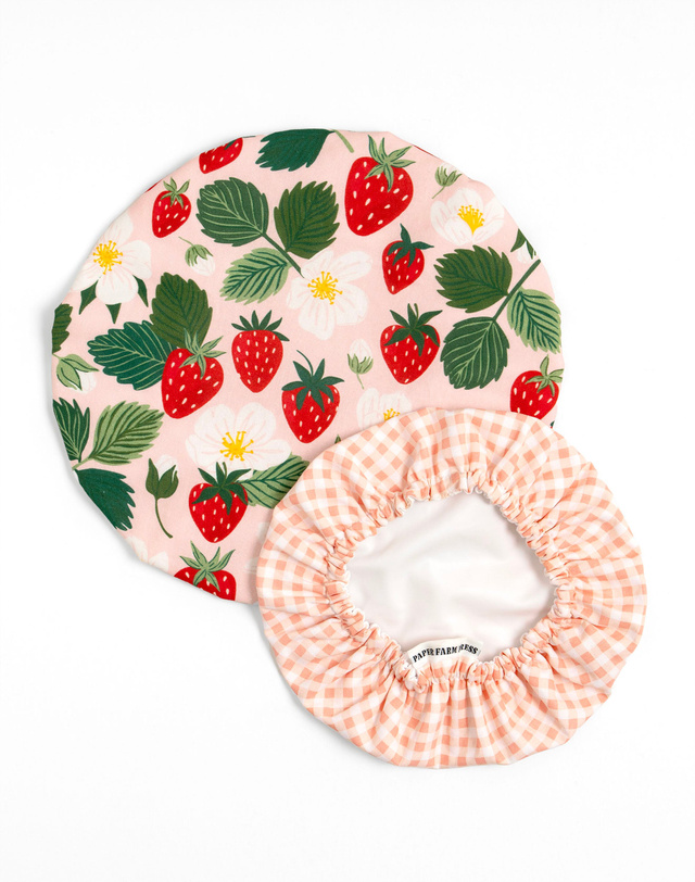 Strawberry Patch Bowl Cover Set, 2 of 3
