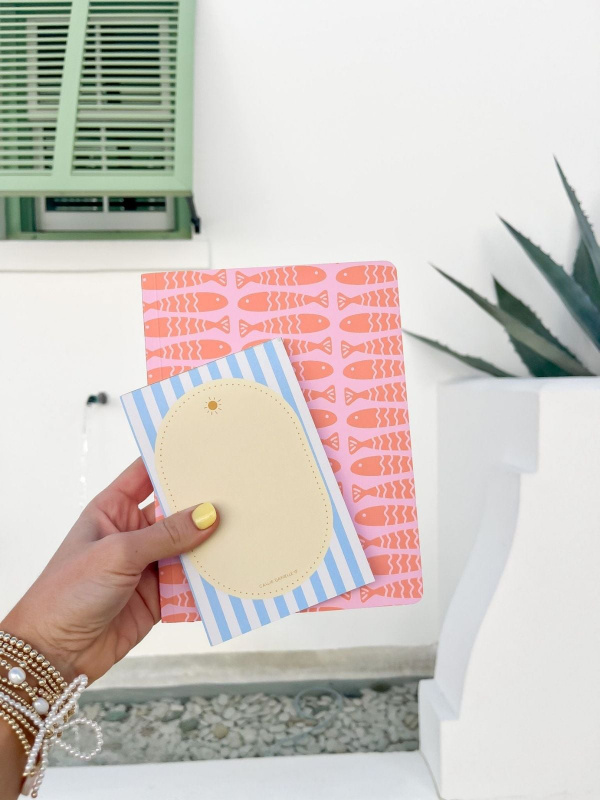 Coastal Fishy Soft Flex Perfect Bound Journal, 3 of 5