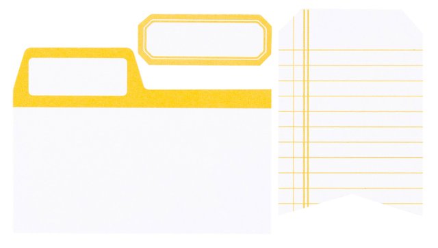 Color Collective Tab Notepad - Sunny, 1 of 4