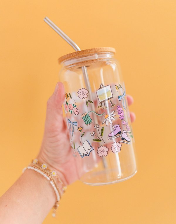 Little Women Glass Can, 1 of 4