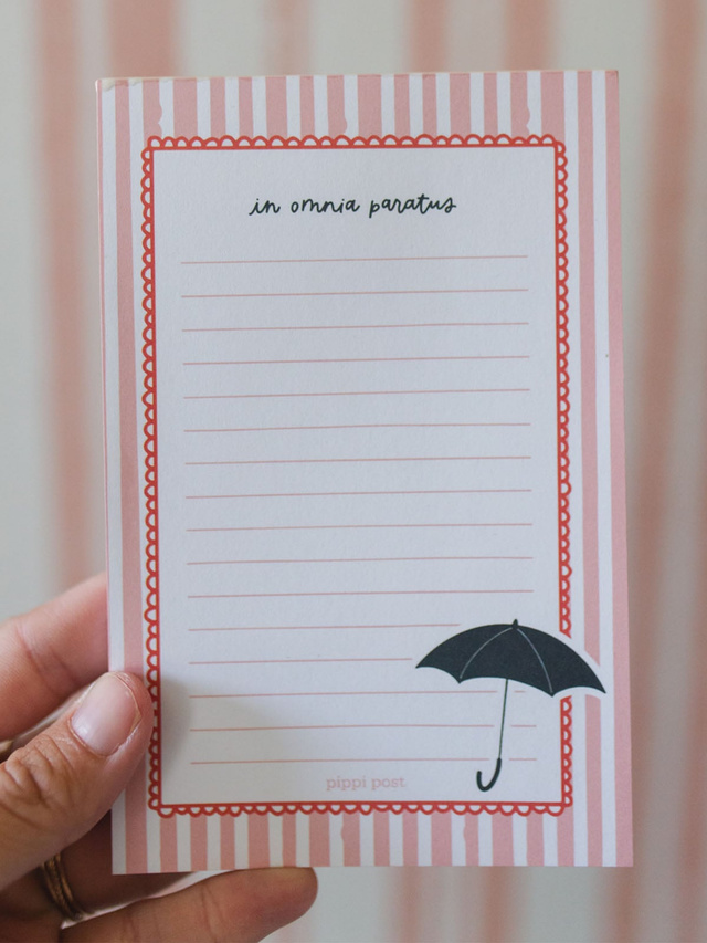 In Omnia Paratus 4×6 Notepad, 2 of 5