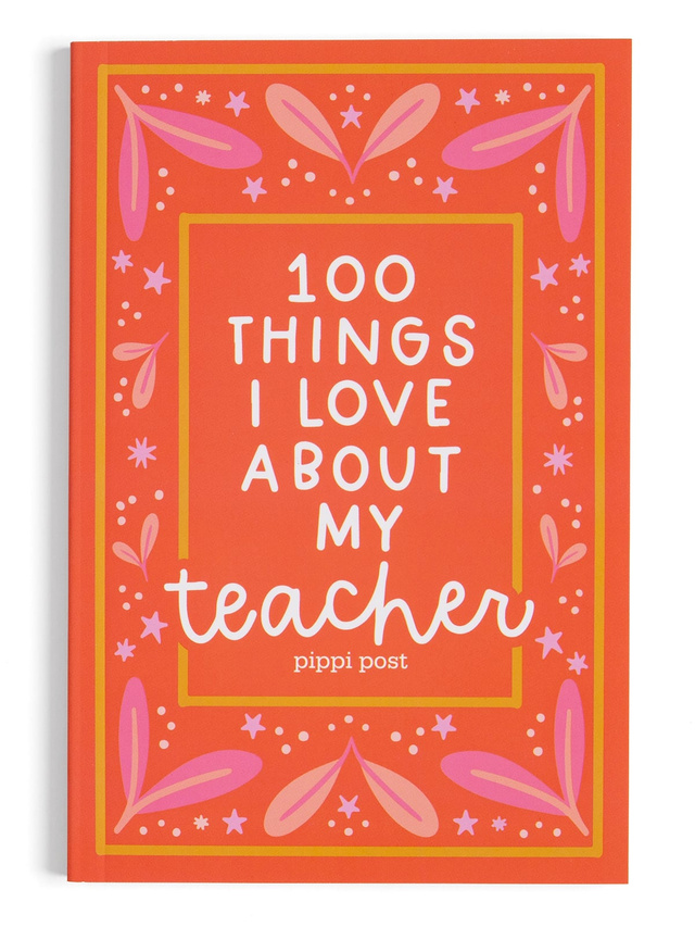 100 Things I Love About My Teachers Prompted Journal, 1 of 8