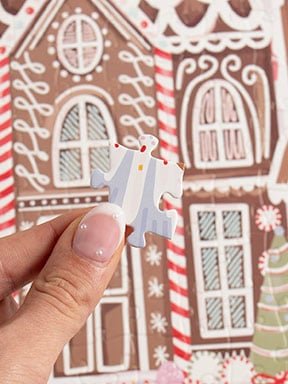 Gingerbread Village - 500 Piece Christmas Jigsaw Puzzle, 4 of 6