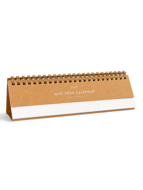 2027 Monthly Spiral Mini Desk Calendar, 3 of 7