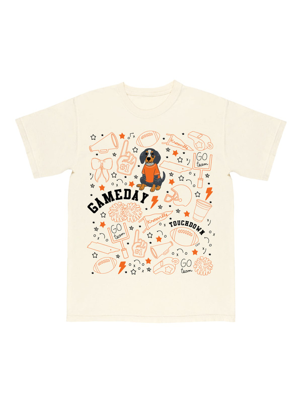 Knoxville Football Game Day Tee - Ivory, 5 of 6