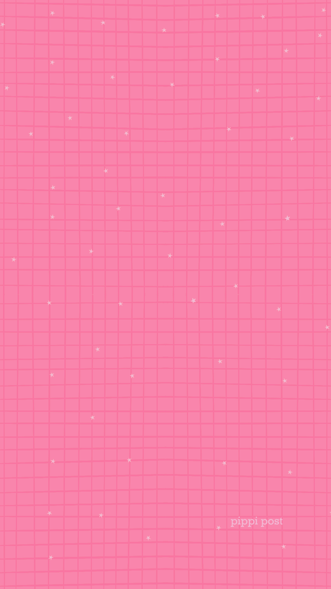 pippi post wallpaper pink