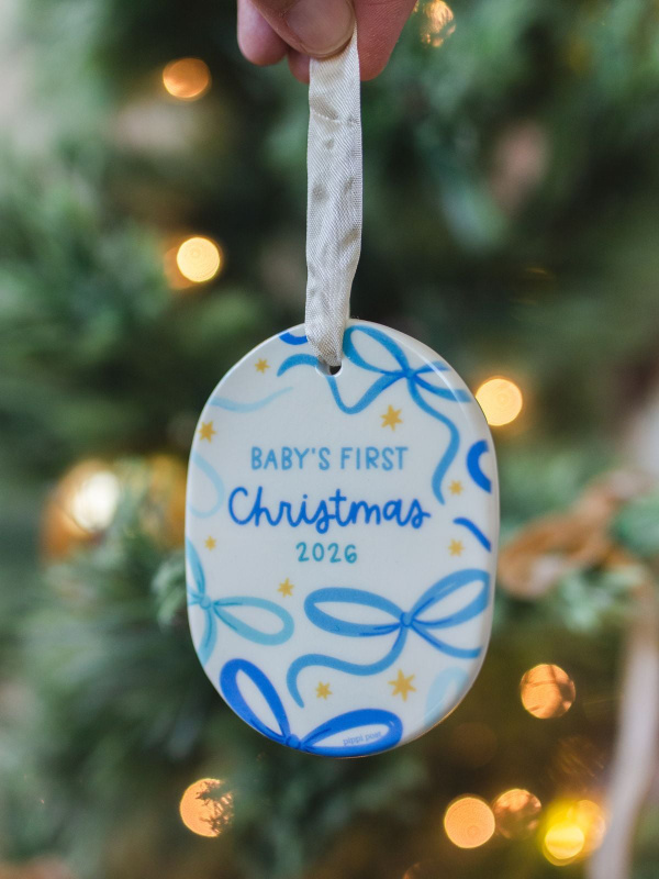 Baby's First Christmas 2026 Ornament - Blue, 2 of 4