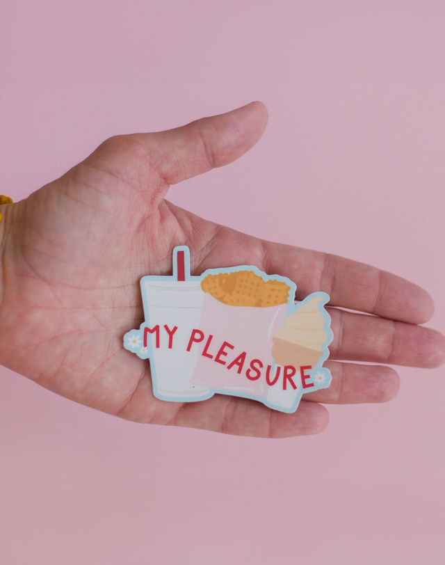 My Pleasure Decal Sticker, 5 of 5