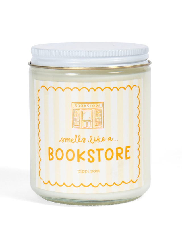 Smells Like a Bookstore Scented Soy Hand-Poured Candle, 5 of 5