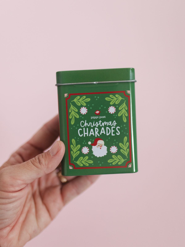 Christmas Charades Game - Deck of Cards + Storage Tin, 2 of 8