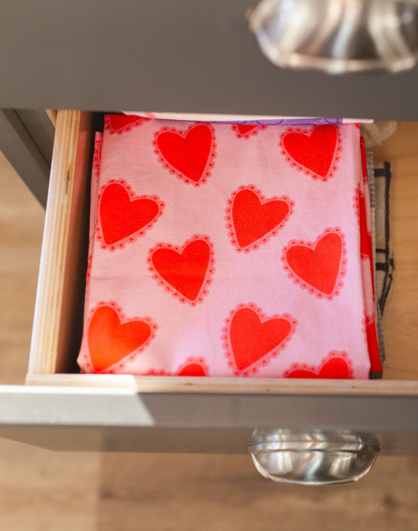 Hearts Tea Towel, 3 of 4