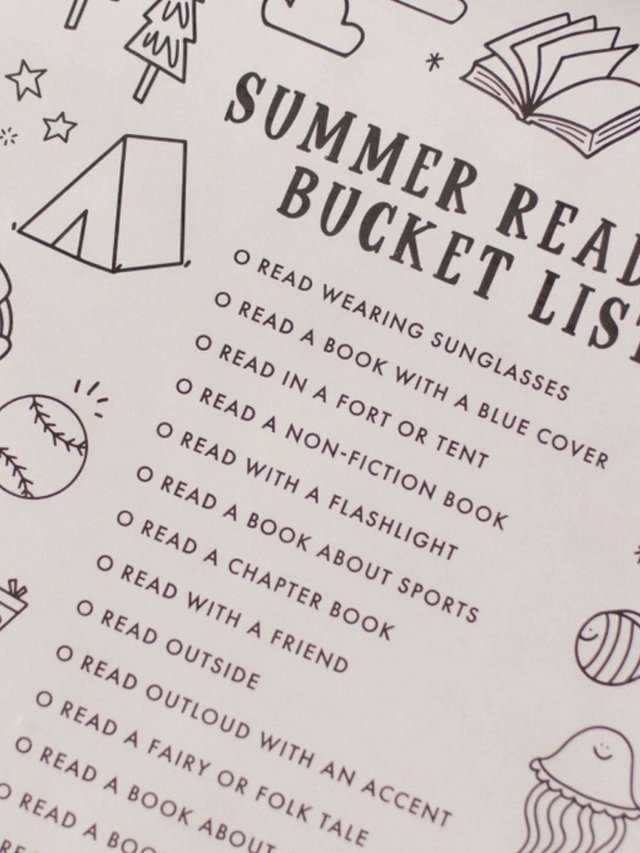 Digital Summer Reading Bucket List, 2 of 4