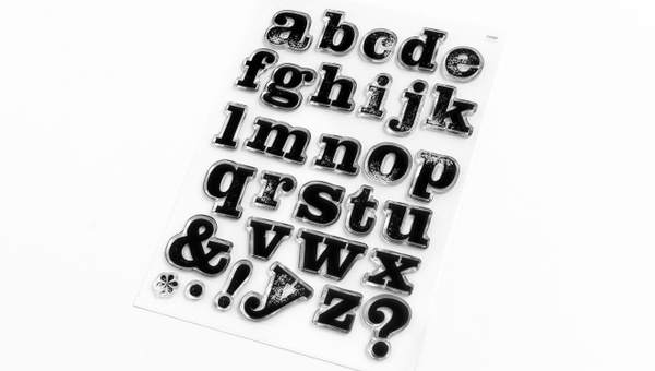 Alphas Are Awesome #7 6×8 Stamp Set, 2 of 2