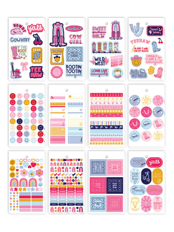 Howdy Sticker Club - Western-Inspired Sticker Book, 4 of 5