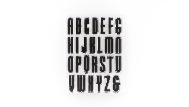 Alphas Are Awesome #34 6×8 Stamp Set, 1 of 2