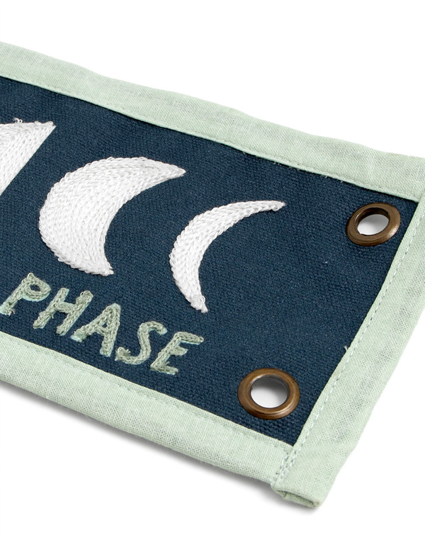 Find Beauty Embroidered Canvas Banner, 3 of 4