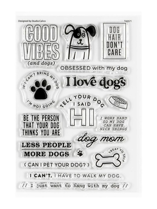 Stamp Set : 4×6 Dog Lover by Goldenwood Co, 1 of 3