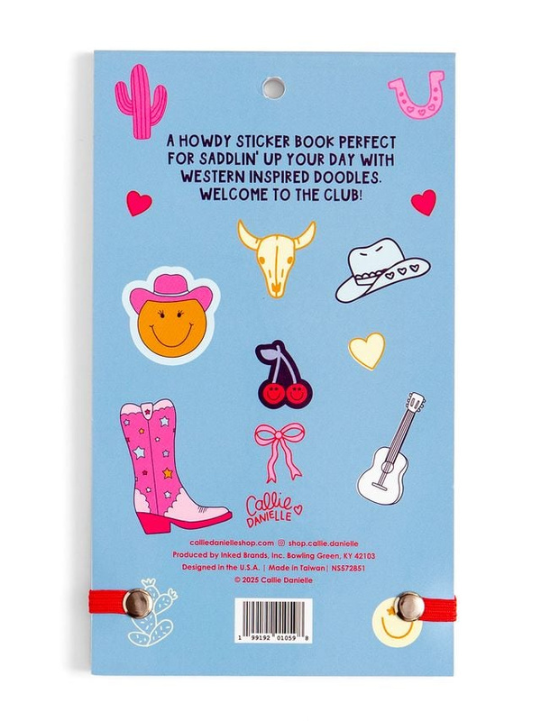 Howdy Sticker Club - Western-Inspired Sticker Book, 2 of 5