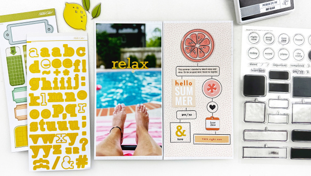 Stamp Set : 6×8 In Review, 4 of 8