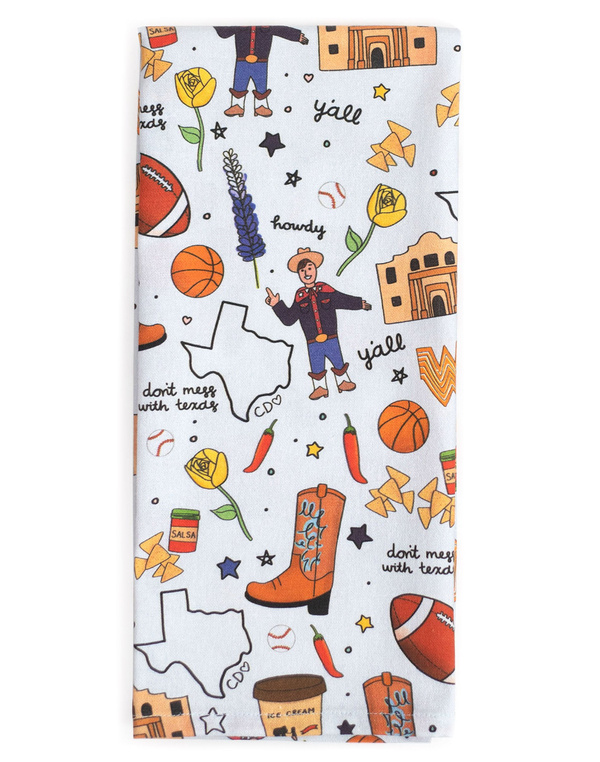 Love For Texas Tea Towel, 2 of 2
