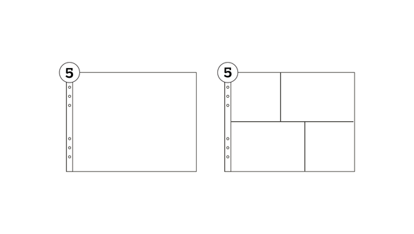 10×8 Combo Page Protector Pack, 1 of 1