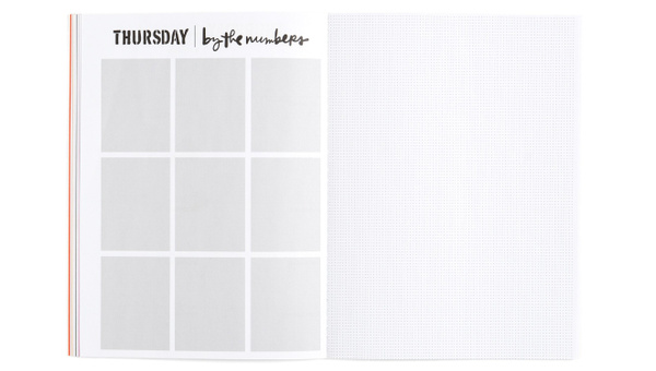 Week In The Life™ Color Blocked Notebook, 5 of 9