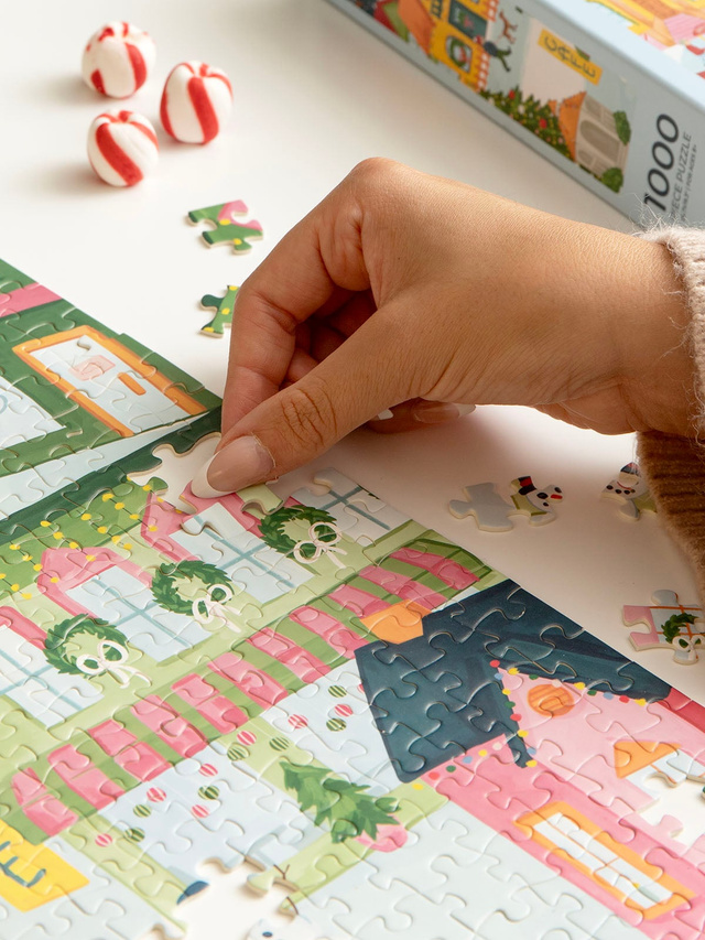 Christmas Village - 1000 Piece Holiday Jigsaw Puzzle, 7 of 7