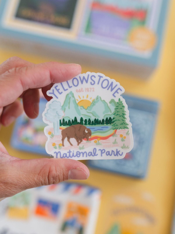 Yellowstone National Park Decal Sticker, 1 of 3