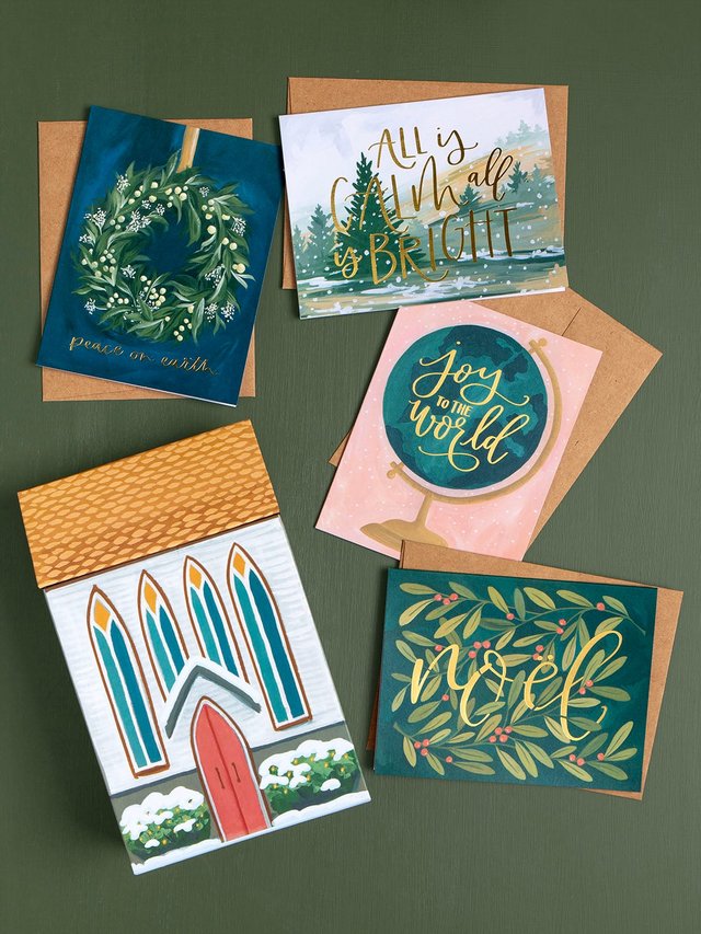 Christmas Chapel Specialty Greeting Card Box Set, 1 of 8