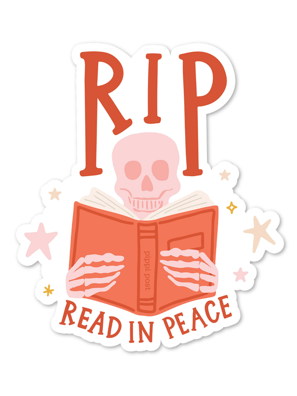 Read in Peace RIP Halloween Decal Sticker, 3 of 3