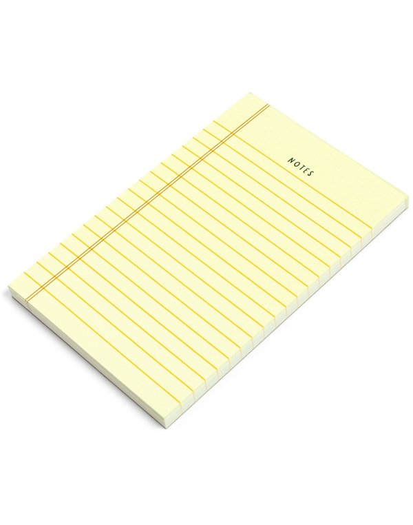 Yellow Notes Notepad, 2 of 2
