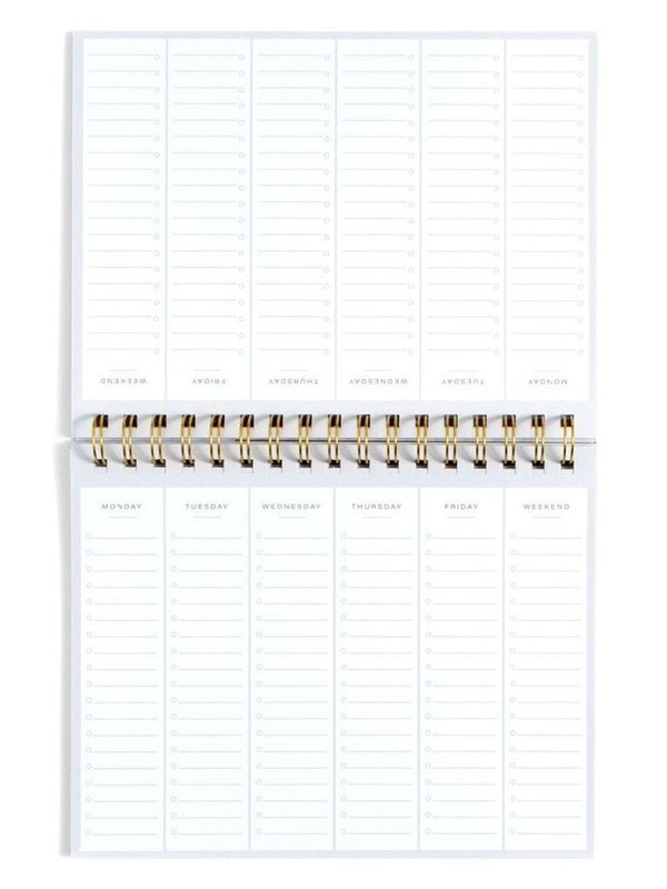Undated Spiral Weekly Planner, 3 of 4