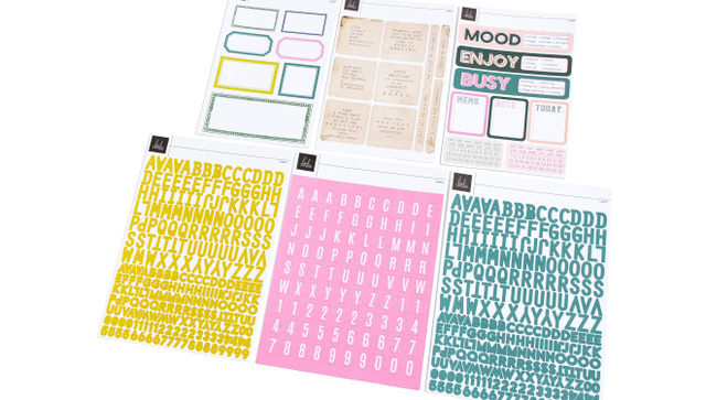 Stop The Blur Memory Planner Quarterly Kit 01 , 5 of 12
