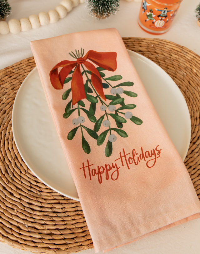 Mistletoe Kitchen Towel, 3 of 4