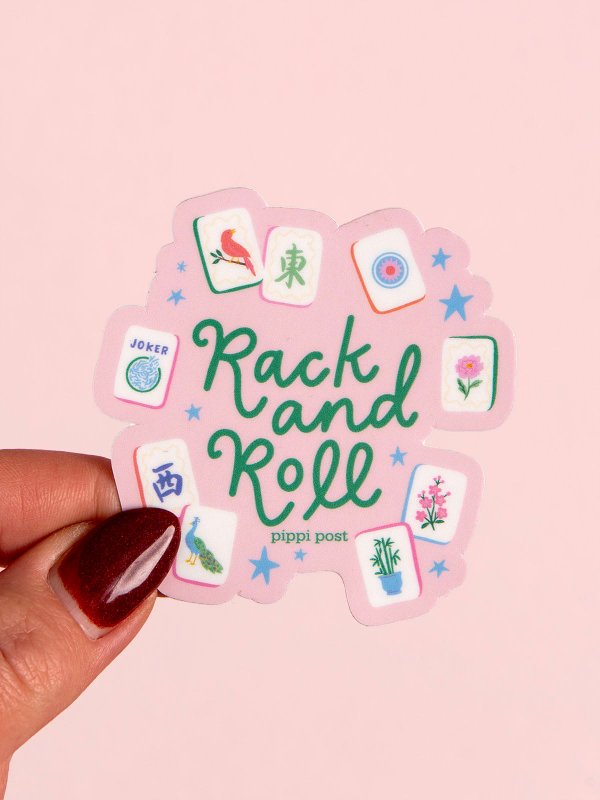 Rack and Roll Mahjong Decal Sticker, 1 of 2