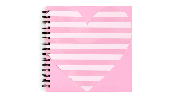 Dear Valentine Heart Notebook, 1 of 3