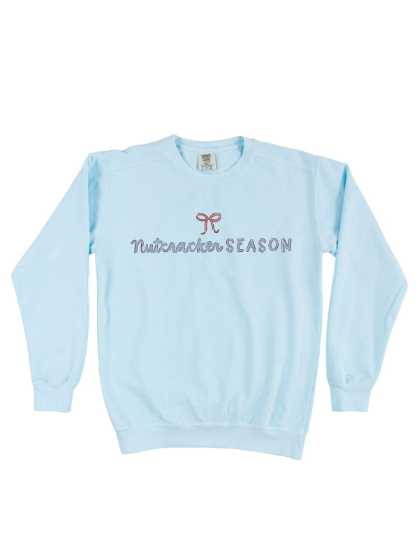 The Nutcracker Season Christmas Sweatshirt - Chambray, 6 of 6