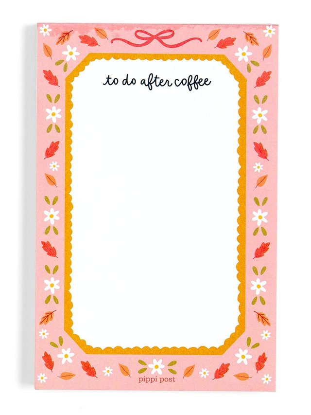 To Do After Coffee 4×6 Notepad, 4 of 5