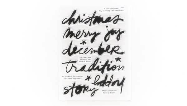 Christmas Story 6×8 Stamp Set, 1 of 3