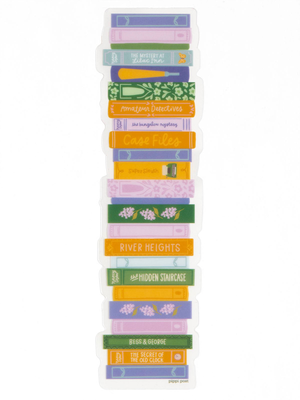 River Heights Bookstack Transparent Bookmark, 3 of 3