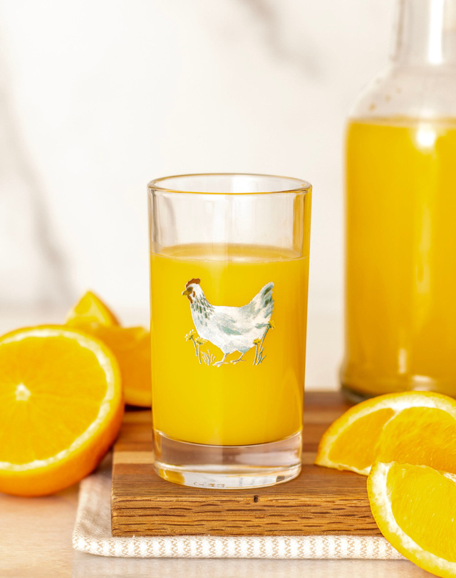 Delaware Chicken 6oz Mini Juice Glass, 1 of 4