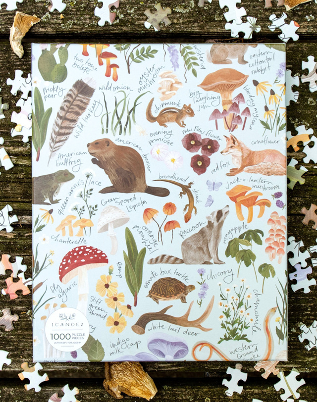 Flora & Fauna - 1,000 Piece Jigsaw Puzzle, 3 of 6