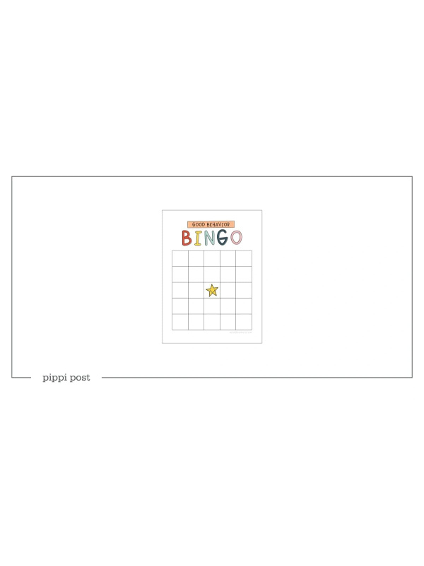 Good Behavior Digital Bingo Chart, 3 of 3
