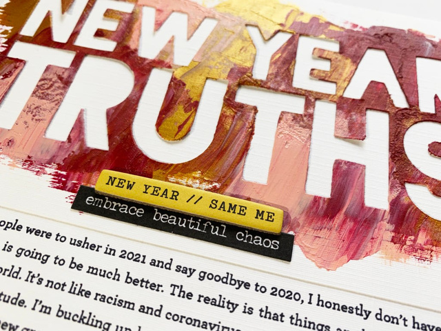 New Year Truths, 2 of 3
