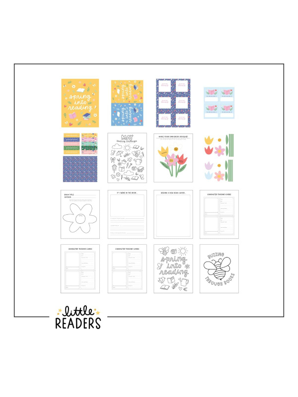 Spring Into Reading Little Readers Digital Bundle, 1 of 2