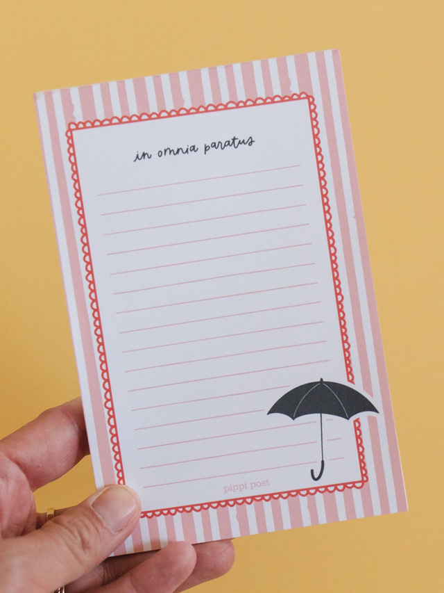 In Omnia Paratus 4×6 Notepad, 3 of 5